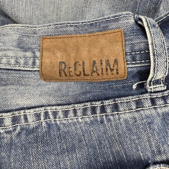 ReClaim Jeans By Buckle Men's 34L Blue Stone Wash Loose Straight Long Tall - Picture 5 of 15